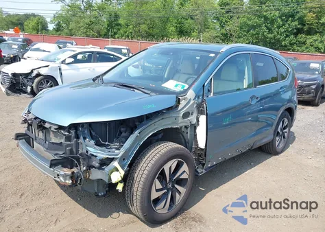 2015 Honda Cr-V Touring из США, поврежденный, VIN 5J6RM4H92FL019320